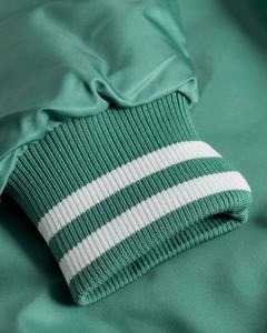 เสื้อแจ็กเก็ตบอมเบอร์เบสบอลผ้าซาตินระบายอากาศได้ดีเสื้อใส่ไปเรียนพิมพ์ลายตามสั่ง - Product Image 4