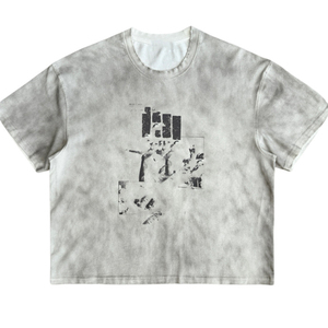Camiseta Boxy Vintage Personalizada de Alta Calidad, Transpirable, 100% Algodón, Impresión DTG, Lavado Desgastado, Camisetas Boxy para Hombre - Product Image 2