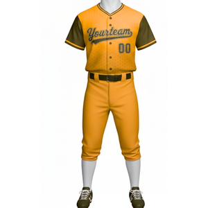 Uniforme de Béisbol Personalizado al por Mayor 2026, Ligero, de Malla de Poliéster, Antibacteriano, de Secado Rápido, con Estampado Digital, Manga Corta, Tallas Grandes - Product Image 1