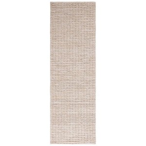 Alfombra de pasillo moderna beige de algodón de tejido plano, rectangular, con base de goma antideslizante, de pelo bajo y delgada (0.2-0.4 pulgadas) - Product Image 6