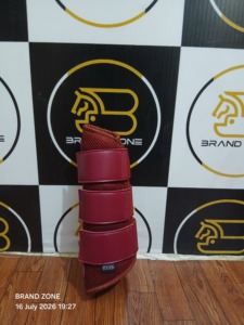 Botas para Caballos BRAND ZONE Deportivas de Neopreno y Cuero PU de Alta Elasticidad con Diseño Transpirable de Malla Exterior para Protección de Patas - Product Image 2