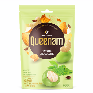 Chocolate Dragee al por mayor, chocolate matcha, almendras y anacardos recubiertos de chocolate, 150 g, snacks, dulces, HALAL, OEM/ODM, envío global, precio de oferta. - Product Image 1