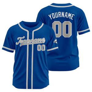 Wholesale Blank Baseball Jersey USA Size T-shirt Embroidery Logo Name Baseball Wear Men's Sublimation Regular Fit All Seasons - Product Image 1