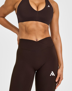 Fashionable Casual Wear Women's <b>Leggings</b> High Quality Solid High Waist Breathable Quick Dry Custom Brand <b>Cheap</b> Price <b>Legging</b> - Product Image 3