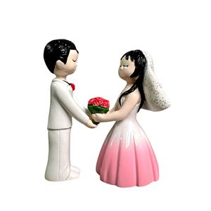 Alta calidad poliresina novia novio Feng Shui escultura resina Artificial artesanía arte recuerdo para Acción de Gracias Día de San Valentín - Product Image 4