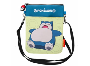 Sac bandoulière pour téléphone portable Pokemoned Snorlax, mini sac à bandoulière de dessin animé, pochette pour téléphone portable, sac à bandoulière mignon, Kawaii, vente en gros - Product Image 1