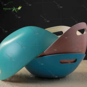 ชามสลัดไม้ไผ่แบบใช้แล้วทิ้งสำหรับเสิร์ฟผลไม้และอาหารธรรมชาติเป็นมิตรต่อสิ่งแวดล้อมหรูหราออกแบบได้ตามต้องการ - Product Image 2