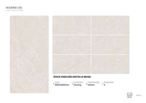 กระเบื้องพอร์ซเลนลายเส้นทันสมัย ขนาด 60x120 ซม. 600x1200 มม. 24x48 นิ้ว ผิวเรียบหรู สำหรับใช้ตกแต่งผนังและพื้นอาคาร - Product Image 5