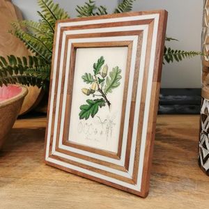 Luxury Handmade Epoxy Resin Wooden Photo <b>Frame</b> Custom Live Edge Solid Wood Picture <b>Frame</b> Home Decor Gift Collection - Product Image 5