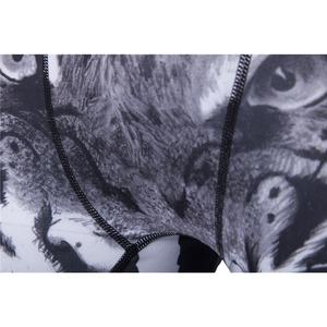 Custom <b>Men</b> Lion Sublimation Compression <b>Short</b> Unisex Stretch <b>Base</b> <b>Layer</b> Bodybuilding Workout Fitness <b>Shorts</b> Athletic Sport Tight - Product Image 4
