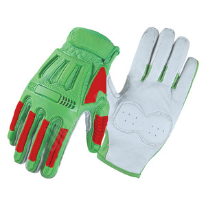 ถุงมือช่างหนังวัวแท้ลายเม็ดหนัง พร้อมซับใน Nomex ป้องกันงานอุตสาหกรรม ป้องกันการบาด ทนความร้อน ทนแรงกระแทก - Product Image 6