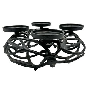 Support de bougie à 4 supports, décoration de maison durable - Product Image 3
