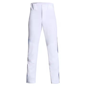 Custom Men <b>Baseball</b> Uniform <b>Set</b> Blue Red Raglan Shirt White Pants Moisture Wicking Sublimated Sportswear Regular Fit - Product Image 2