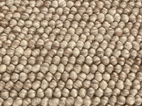 Tapis artisanal à poils longs résistant aux taches – Tapis en laine moelleuse tissée avec envers antidérapant pour chambre et salon