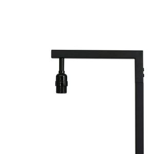Lámpara de pie contemporánea de metal de 62 pulgadas con interruptor de encendido/apagado en el pie, color negro - Product Image 4