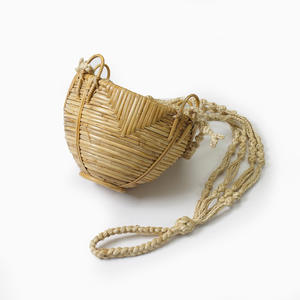 Pots de fleurs en rotin et jardinières suspendues, naturel, artisanal, vente en gros, paniers de jardinières, prix le plus bas - Product Image 1