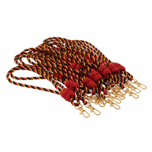 Cordón de poliéster para silbato ceremonial con gancho, estampado digital, al por mayor, para uniforme de servicio, el más vendido - Product Image 6