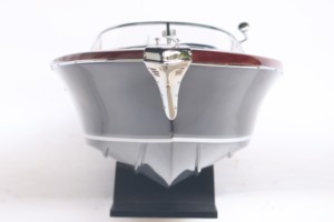 RIVA AQUARIVA GUCCII, Modelo de Lancha Rápida de Madera Hecha a Mano, Color Azul Oscuro, Estilo Moderno, Decoración para el Hogar - Product Image 5