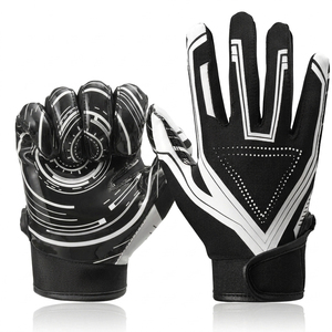 Gants de football américain personnalisés avec logo, qualité supérieure, dernier design personnalisé - Product Image 2