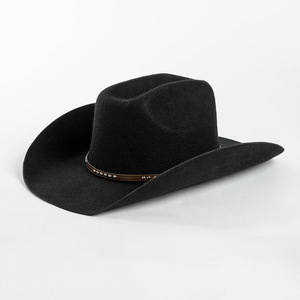 Sombrero de Vaquero de Lana 100% para Otoño e Invierno, Moderno, Casual, para Hombre y Mujer, con Remaches, Varias Tallas, para Exteriores - Product Image 3