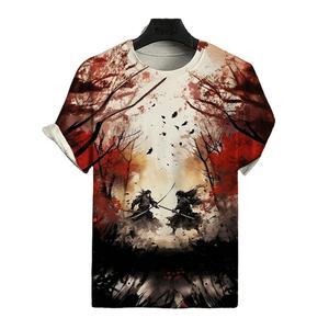 เสื้อยืดโพลีเอสเตอร์แบบ sublimation สำหรับสตรีทแวร์ เสื้อยืดเปล่าสำหรับงานพิมพ์ลาย - Product Image 3