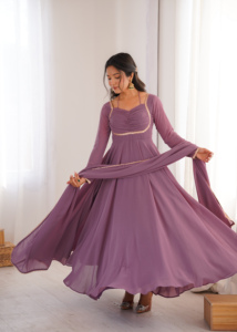 Conjunto de Kurta Kurti de Encaje con Estampado Animal Vintage para Mujer, Listo para Usar, de Manga Tres Cuartos Arrugada y Corta hasta la Rodilla, Precio al por Mayor - Product Image 5