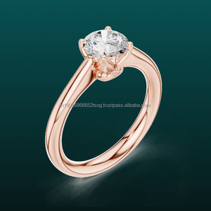 แหวน gewelvine 10K ที่ได้รับแรงบันดาลใจจากธรรมชาติด้วยใบไม้และเถาวัลย์ - Product Image 1