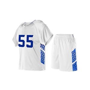 Factory Manufacturing <b>Cheap</b> Price Customized Lacrosse Uniforms Top Quality Sublimation Design Breathable Lacrosse Uniform Set - Product Image 1