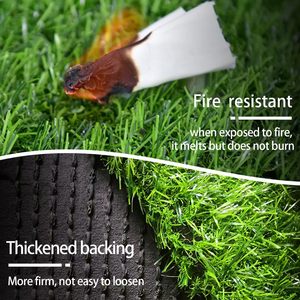 TH-PAG-614 Soft Artificial <b>Dog</b> Grass Rug Quick Dry Practical Suitable for <b>Indoor</b> Use Apartments or Temporary Outdoor Pet Corners - Product Image 4