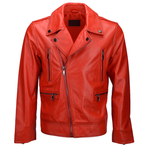 Best Selling Waterproof Men Leather <b>Jacket</b> Outdoor Wear Fashion <b>Slim</b> <b>Fit</b> Fashion Leather <b>Jacket</b> for Men - Product Image 1