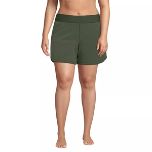 New Solid Color Mesh Double Layer Breathable Waist Sports Tennis Yoga Shorts Running Fitness Women - Product Image 3