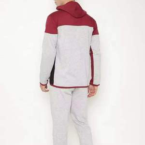 Ensemble de survêtement pour homme en mélange de coton premium, tenue de sport athlétique, streetwear, coupe confortable, vente en gros USA - Product Image 5