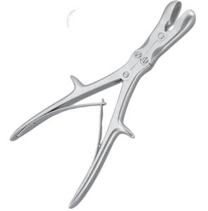 Pinza de corte de doble acción Beyer Bone Rongeur de acero inoxidable alemán con acabado Dall, portaagujas - Product Image 1