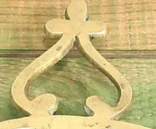 Trípode Decorativo para Mesa con Diseño de Estrella Recortada en Latón Macizo con Acabado Dorado, Accesorios de Cocina, Venta Directa de Fábrica - Product Image 5