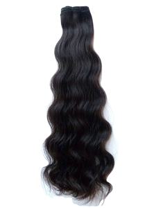 Extensiones de Cabello Humano Virgen de Color Natural al por Mayor, Peluca Remy con Ondas Corporales, Cabello Indio Suave con Cutícula Alineada, Doble Trama, Estilo Ondas de Agua - Product Image 2
