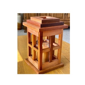 Farol de Madera para Decoración del Hogar, Decoración de Chimenea, Comedor, Bodas y Celebraciones Festivas - Product Image 1
