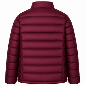 Chaqueta Acolchada Gruesa Impermeable con Cuello Alto Clásico de Invierno, Diseño OEM ODM Personalizado, Camuflaje, Cierre Largo Informal para Hombre - Product Image 2