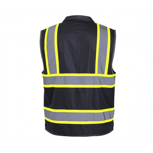 Veste de travail confortable à prix avantageux, vente chaude, impression de logo personnalisé, haute visibilité, pour la construction - Product Image 6