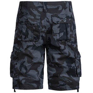 Shorts cargo pour hommes, style ample, respirant, 100% coton, imperméable, durable, multi-poches, coupe décontractée - Product Image 5