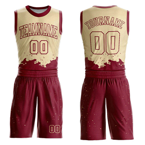 Uniformes de Baloncesto Personalizados al por Mayor, Diseño Sublimado, Reversibles, Conjuntos de Camisetas y Pantalones Cortos para Niños de Academia de Baloncesto - Product Image 1