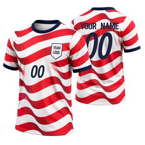 Conjunto de Camiseta y Pantalones Cortos de Fútbol Personalizados con Nombre de Equipo, Número y Logotipo, Pedido al por Mayor - Product Image 1