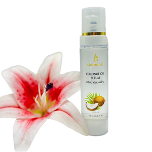 SIRIMONA Sérum Premium Bio à l'Huile de Coco, Huiles d'Avocat et de Macadamia, Hydratant Éclaircissant et Blanchissant, Vitamine E, Soin Herbal pour la Peau - Product Image 4