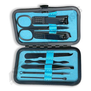 Tijeras de Entresacar Profesionales para Barbería, Ecológicas, Cómodas, Portátiles, de Uso Personal, Color Negro y Turquesa, Marca Apto Enterprises - Product Image 6