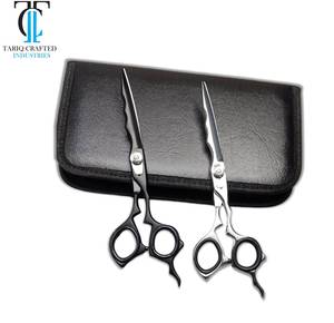 High Quality Barber <b>Scissors</b> Smooth Precision Hair Cutting Shears TARIQ CRAFTED INDUSTRIES - Product Image 3