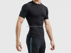 Chemises de gymnastique de compression à manches longues OEM Logo personnalisé Impression numérique BJJ Rash Guard MMA Polyester/Nylon 280g pour hommes - Product Image 3