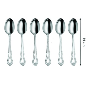Ensemble de couverts en acier inoxydable de haute qualité Ensemble de couverts de luxe classique Ensemble de couverts en métal de qualité supérieure - Product Image 1
