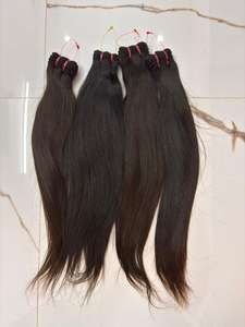 Extensiones de Cabello Humano Indio Virgen Natural, Suave y Sedoso, Sin Procesar, Proveedor al por Mayor, OEM ODM - Product Image 3