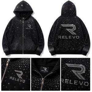 Premium 100% Cotton Solid Zipper Hoodie for <b>Men</b> and Women Classic Full-Zip Black <b>Grey</b> and Navy Blue - Product Image 6