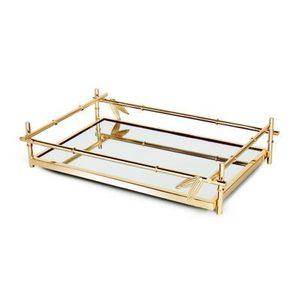 New Design Gold Plated Metal Serving <b>Chocolate</b> Tray for Kitchenware and Tabletop Usage Available in Bulk - Product Image 2