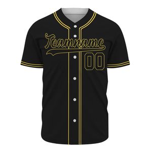 Hot Selling Unique Design Baseball Jerseys Sublimation Printed Team logo Name Number Fashion Baseball Shirt for Men Jersey - Product Image 2